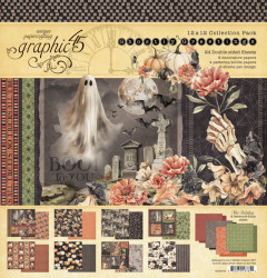 Graphic 45 -paperipakkaus Ghostly Greetings, 12