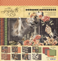Graphic 45 -paperipakkaus Ghostly Greetings, 8