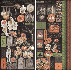 Graphic 45 tarra-arkit Ghostly Greetings
