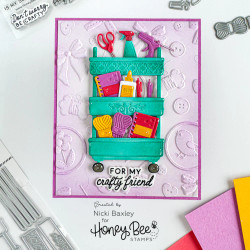 Honey Bee Stamps stanssi Lovely Layers: Paper Crafting Supplies