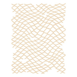 Honey Bee Stamps stanssi Netting A2 Cover Plate