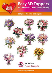 Valmiiksi leikattuja 3D kuvia, Flower Bouquets