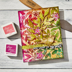  Hero Arts stanssi Branches & Blossoms Layering 