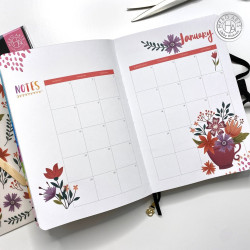 Hero Transfers siirtokuvat Colorful Florals, 2 arkkia