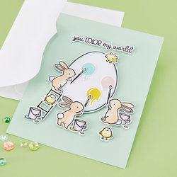 Hero Arts leimasin- ja stanssisetti Eggstra Special, Color My World