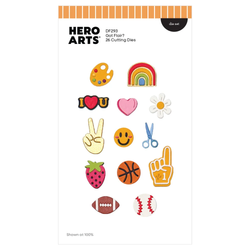  Hero Arts stanssi Friends With Flair, Got Flair