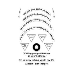  Hero Arts & Raplh Tyndall leimasin Interactive Eight-Ball
