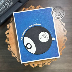  Hero Arts & Raplh Tyndall stanssi Interactive Eight-Ball