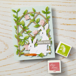 Hero Arts stanssi Rabbit Pair