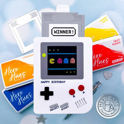 Hero Arts & Raplh Tyndall leimasin Interactive Retro Game