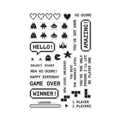  Hero Arts & Raplh Tyndall leimasin Interactive Retro Game