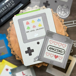  Hero Arts & Raplh Tyndall stanssi Retro Game