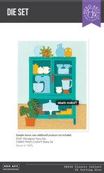  Hero Arts stanssi Retro Kitchen, Cabinet