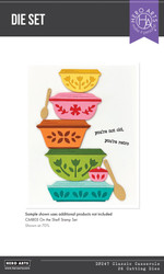  Hero Arts stanssi Retro Kitchen, Casserole