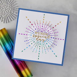 Hero Arts Letterpress & Foil Plate -levy Starburst