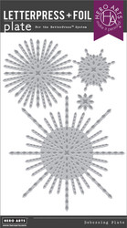 Hero Arts Letterpress & Foil Plate -levy Starburst