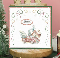 Yvonne Creations World of Christmas 3D-kuvat Christmas Cars