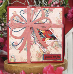 Berrie's Beauties Romantic Birds stanssi Romantic Bow