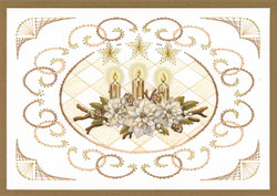 Amy Design Frosted Gold Christmas 3D-kuvat Christmas Piece