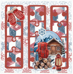 Amy Design Hygge Harmony 3D-kuvat Mountain Hut