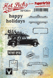 PaperArtsy leimasin Hot Picks, Xmas 10