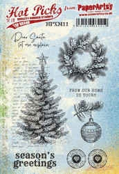 PaperArtsy leimasin Hot Picks, Xmas 11