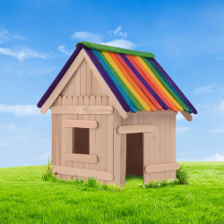 Vaessen Creative Popsicle Sticks, jäätelötikut, 50 kpl