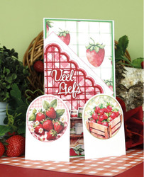 Berrie's Beauties Sweet Strawberries 3D-kuvat Pure Strawberries