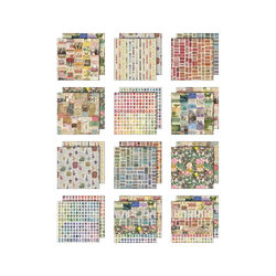 Tim Holtz Palette -paperipakkaus, Multi, 8