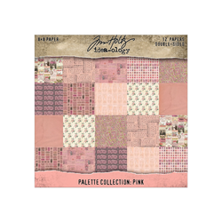 Tim Holtz Idea-Ology -paperipakkaus, Pink, 8