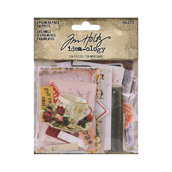 Tim Holtz Ephemera Snippets -leikekuvat Palette