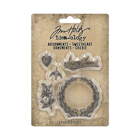 Tim Holtz Idea-Ology Adornments -koristeet Sweetheart