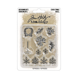 Tim Holtz Idea-Ology Christmas Adornments -koristeet