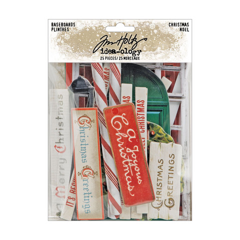 Tim Holtz Idea-Ology Baseboards Christmas