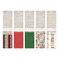 Tim Holtz Idea-Ology Sticker Book -tarrakirja Christmas