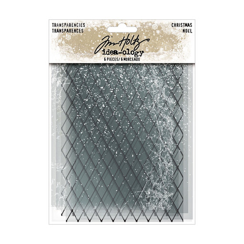Tim Holtz Idea-Ology Christmas Transparencies -arkit