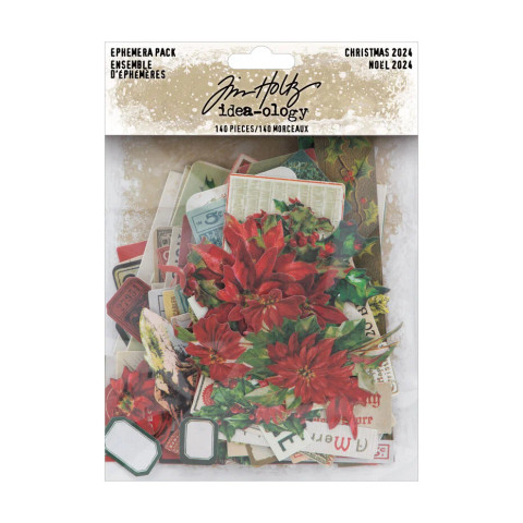Tim Holtz Idea-Ology Ephemera -leikekuvat Christmas