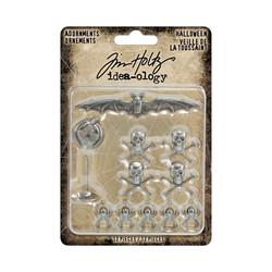 Tim Holtz Idea-Ology -koristeet Halloween Adornments