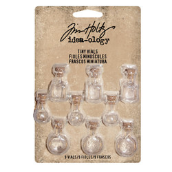 Tim Holtz Idea-Ology -koristeet Tiny Vials