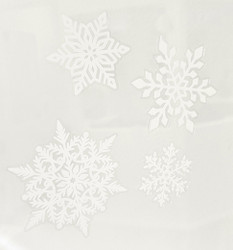 Ikkunatarra Lumihiutale, 2 arkkia