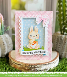 Lawn Fawn stanssi Build a Bunny