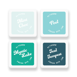 Altenew Fresh Dye Ink -mustetyynyt, sävy Aqua Island