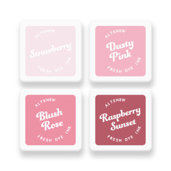 Altenew Fresh Dye Ink -mustetyynyt, sävy Blushberry Bliss