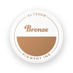Altenew Bronze Pigment Ink -mustetyyny