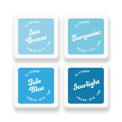 Altenew Fresh Dye Ink -mustetyynyt, sävy Deep Blue Seas