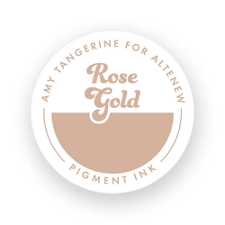 Altenew Rose Gold Pigment Ink -mustetyyny