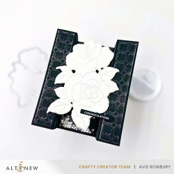 Altenew Silver Pigment Ink -mustetyyny