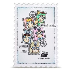 Aall & Create leimasin Postal Bits
