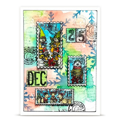 AALL & Create leimasimet Postmarked Joy, A6