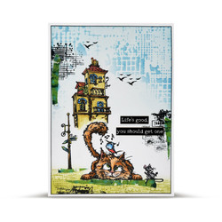 Aall & Create leimasin Curious Roofer